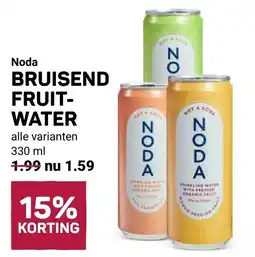 Ekoplaza Noda Bruisend Fruit-water aanbieding