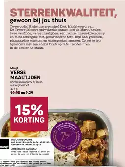 Ekoplaza Marqt verse maaltijden aanbieding