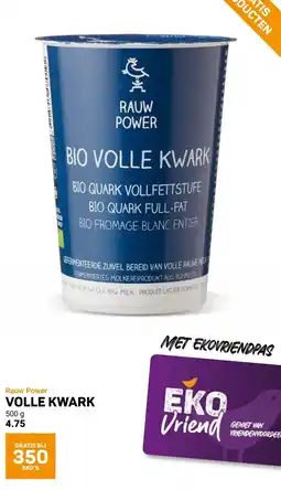 Ekoplaza Rauw Power Volle Kwark aanbieding