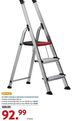 Kluswijs altrex double decker huishoudtrap aanbieding