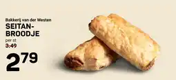 Ekoplaza Bakkerij van der Westen SEITAN-BROODJE aanbieding