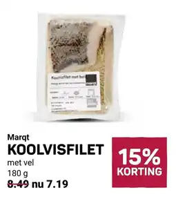Ekoplaza Marqt koolvisfilet met vel aanbieding