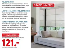 Kluswijs Rol gordijnen aanbieding