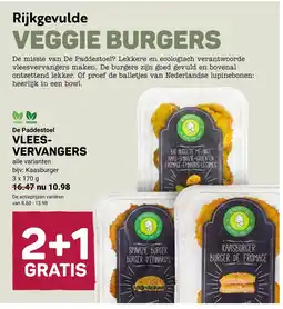 Ekoplaza De Paddestool VLEES-VERVANGERS aanbieding