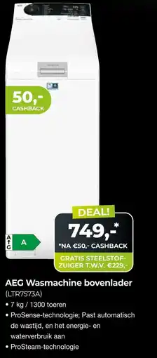EP Beerepoot AEG Wasmachine bovenlader aanbieding