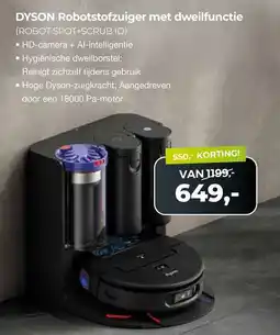 EP Beerepoot Dyson Robotstofzuiger met dweilfunctie aanbieding