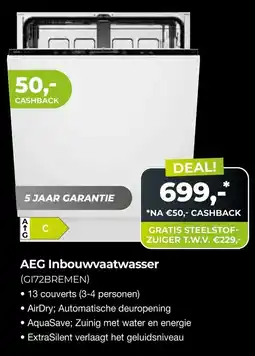 EP Beerepoot AEG Inbouwvaatwasser aanbieding