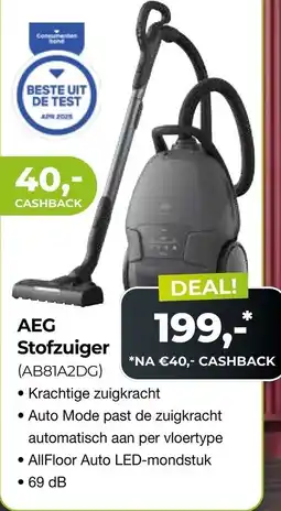 EP Beerepoot AEG Stofzuiger (AB81A2DG) aanbieding