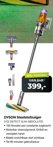 EP Beerepoot Dyson Steelstofzuiger aanbieding