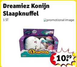 Kruidvat Dreamiez Konijn Slaapknuffel aanbieding