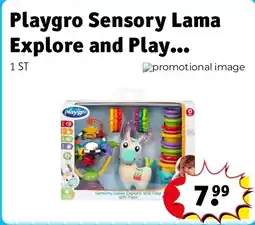 Kruidvat Playgro Sensory Lama Explore and Play Speelset aanbieding