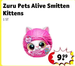 Kruidvat Zuru Pets Alive Smitten Kittens aanbieding