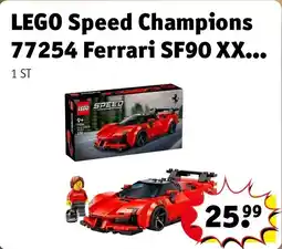Kruidvat LEGO Speed Champions 77254 Ferrari SF90 XX Stradale Sportauto aanbieding