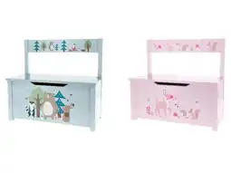 Lidl LUPILU Kinder speelgoedkist en bank, 62,5 x 29 x 58,5 aanbieding