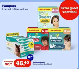Bol.com Pampers luiers & billendoekjes aanbieding