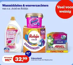 Bol.com Ariel 4in1 Pods 120 Wasbeurten aanbieding