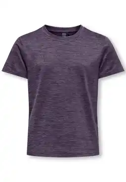 Wehkamp ONLY PLAY GIRLS sportshirt - donkerpaars aanbieding