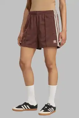 Wehkamp adidas Originals Firebird short - bruin aanbieding