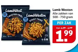 Hoogvliet Lamb Weston aanbieding