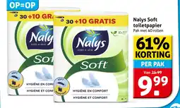 Hoogvliet Nalys Soft toilet papier aanbieding