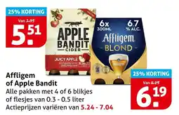 Hoogvliet Affligem of apple bandit aanbieding