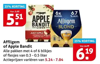 Affligem of apple bandit