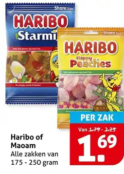 Hoogvliet Haribo of Maoam aanbieding