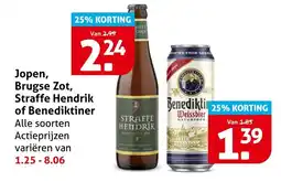 Hoogvliet Jopen brugse zot straffe hendrik of benediktiner aanbieding