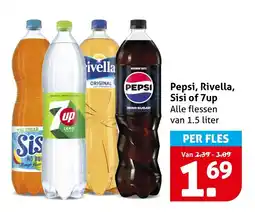 Hoogvliet Pepsi Rivella Sisi of 7up aanbieding