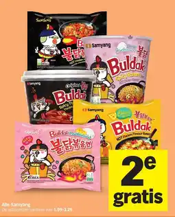 Albert Heijn Alle Samyang aanbieding