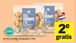 Albert Heijn AH iets kruimige aardappelen 3 kilo aanbieding