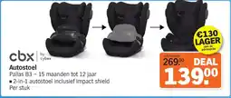 Albert Heijn CBX Autostoel Pallas B3 aanbieding