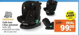 Albert Heijn Deryan Colin luxe i-Size autostoel aanbieding