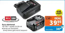 Albert Heijn Accu-starterset aanbieding