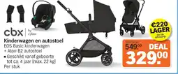 Albert Heijn CBX Kinderwagen en autostoel aanbieding
