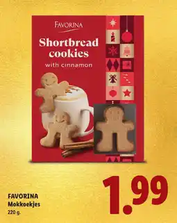 Lidl Favorina Mokkoekjes aanbieding