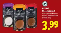 Lidl Deluxe Chocolademelk aanbieding