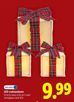 Lidl LED-cadeaudozen aanbieding