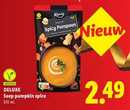 Lidl Kania Soep pumpkin spice aanbieding