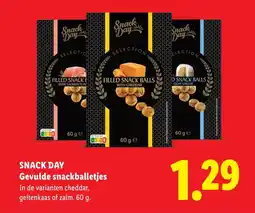 Lidl Snack Day Gevulde snackballetjes aanbieding