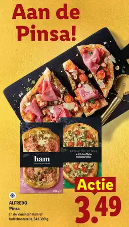 Lidl Alfredo Pinsa aanbieding