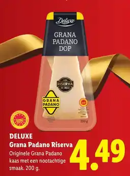 Lidl Deluxe Grana Padano Riserva aanbieding