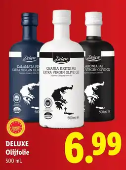 Lidl Deluxe Olijfolie aanbieding