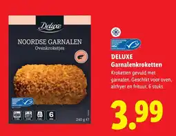 Lidl Deluxe Garnalenkroketten aanbieding