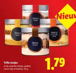 Lidl Trifle toetjes aanbieding