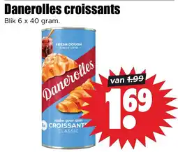 Dirk Danerolles croissants aanbieding