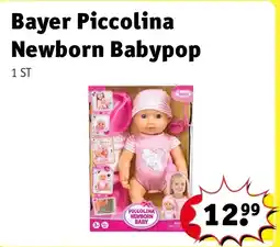 Kruidvat Bayer Piccolina Newborn Babypop aanbieding