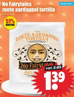 Dirk zoete aardappel tortilla aanbieding