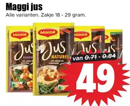 Dirk Maggi jus aanbieding