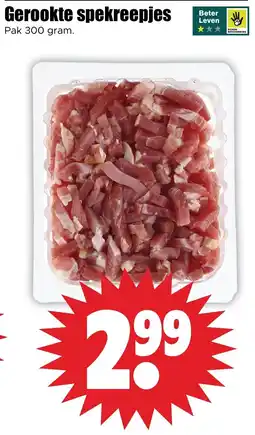 Dirk Gerookte spekreepjes aanbieding